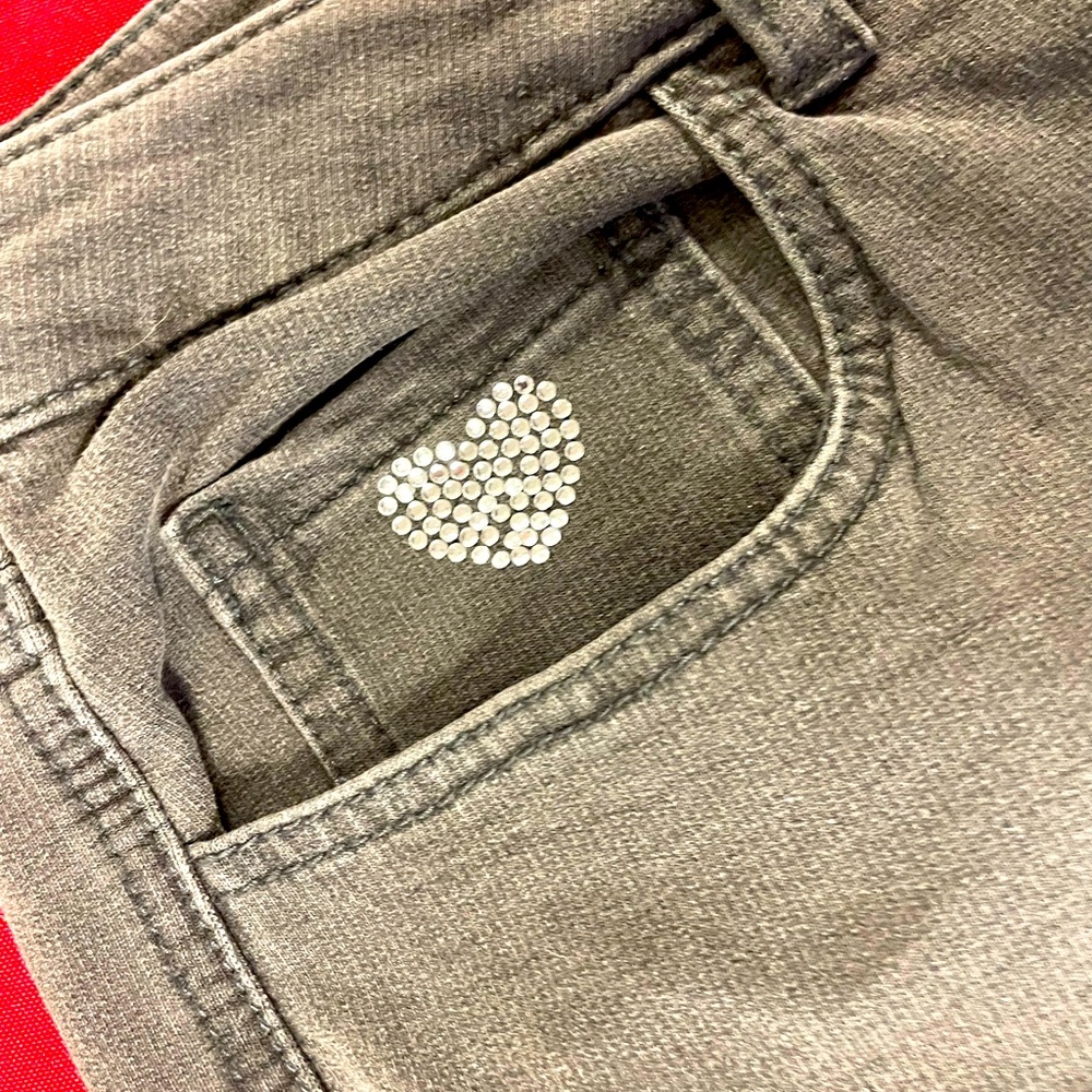 Soft grey Quacker Factory jeans